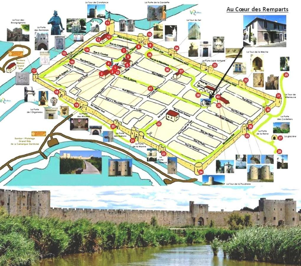 Appartamento Au Coeur Des Remparts Aigues-Mortes Esterno foto